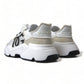 Dolce & Gabbana Daymaster Chic White Nylon Sneakers