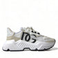 Dolce & Gabbana Daymaster Chic White Nylon Sneakers