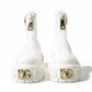 Dolce & Gabbana Elegant White Leather Ankle Boots