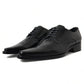 Dolce & Gabbana Elegant Black Leather Formal Flats