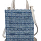 Givenchy Chic Light Blue Cotton Mini Bag