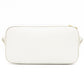 Celine Elegant White Calfskin Leather Shoulder Bag