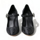 Dolce & Gabbana Chic Black Brocade Mary Janes Pumps