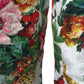 Dolce & Gabbana Floral Brocade Knee High Boots