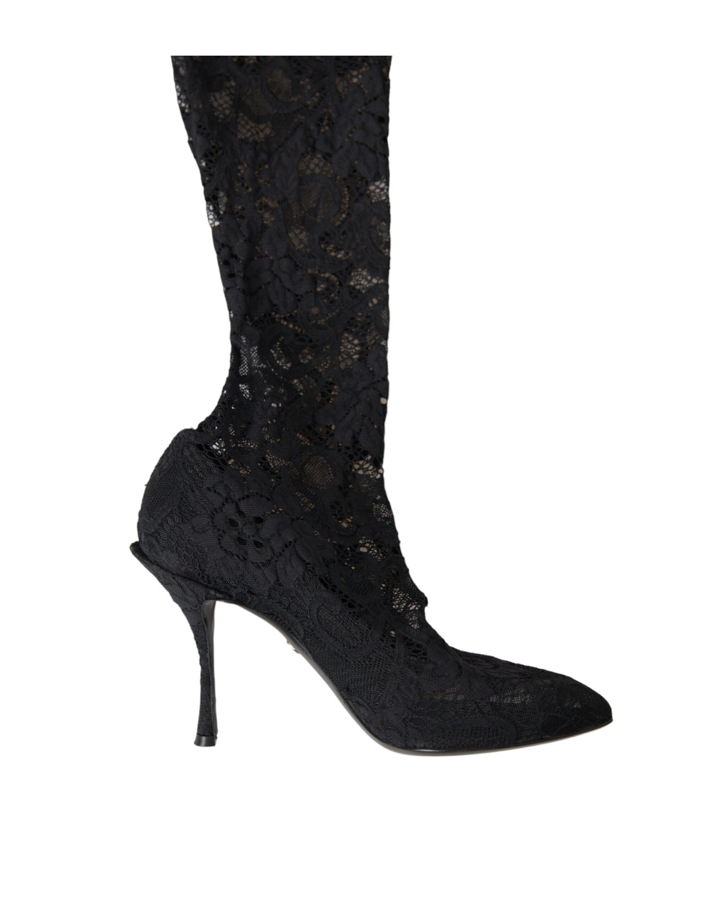 Dolce & Gabbana Elegant Black Stretch Sock Boots