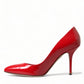 Dolce & Gabbana Elegant Red Patent Leather Heels