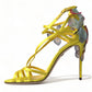 Dolce & Gabbana Chic Satin Floral Heeled Sandals