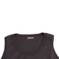 John Galliano Elegant Sleeveless Brown Knit Top