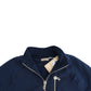 John Galliano Chic Blue Zip Cardigan with Logo Detail