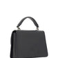 PINKO Elegant Black Calfskin Shoulder Handbag