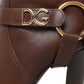 Dolce & Gabbana Elegant Leather High Rider Boots