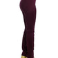 John Galliano Elegant Purple Slim Pants