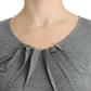 Cavalli Elegant Gray Cashmere-Blend Jumper