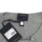 Cavalli Elegant Gray Cashmere-Blend Jumper