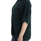 Cavalli Elegant Green Wool-Mohair Blend Cardigan