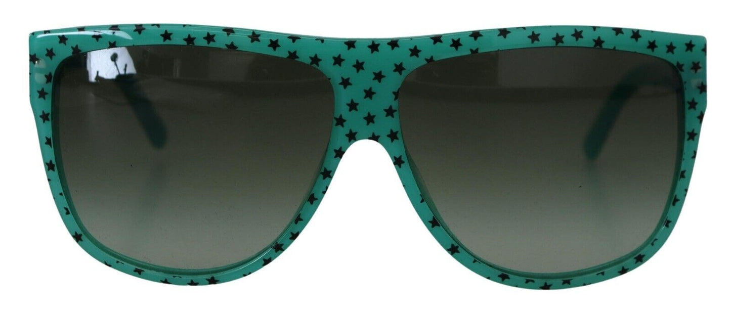 Dolce & Gabbana Chic Square Sunglasses with Star Pattern