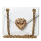 Dolce & Gabbana Devotion Leather Envelope Top Handle Bag