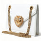 Dolce & Gabbana Devotion Leather Envelope Top Handle Bag