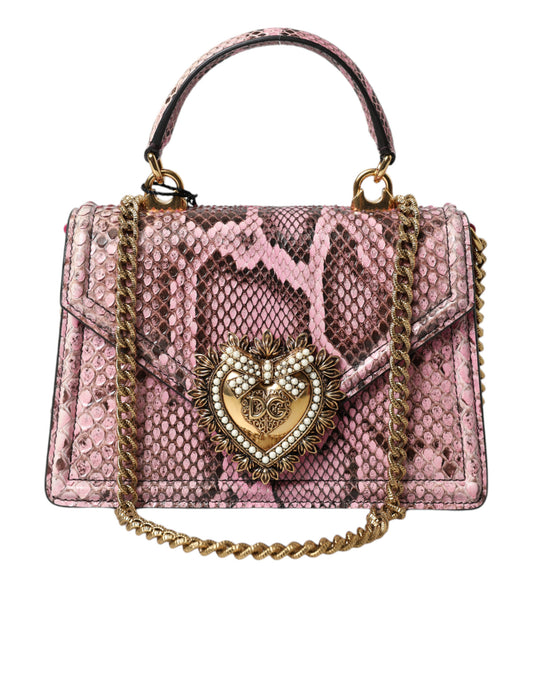 Dolce & Gabbana Exotic Elegance Pink Crossbody Bag