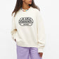 Palm Angels Embroidered Cotton Sweatshirt with Logo Detail