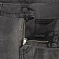 Costume National Chic Gray Straight Leg Denim Delight