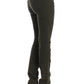 Costume National Chic Green Slim Leg Designer Jeans