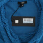 Costume National Chic Blue Scoop Neck Knit Sweater