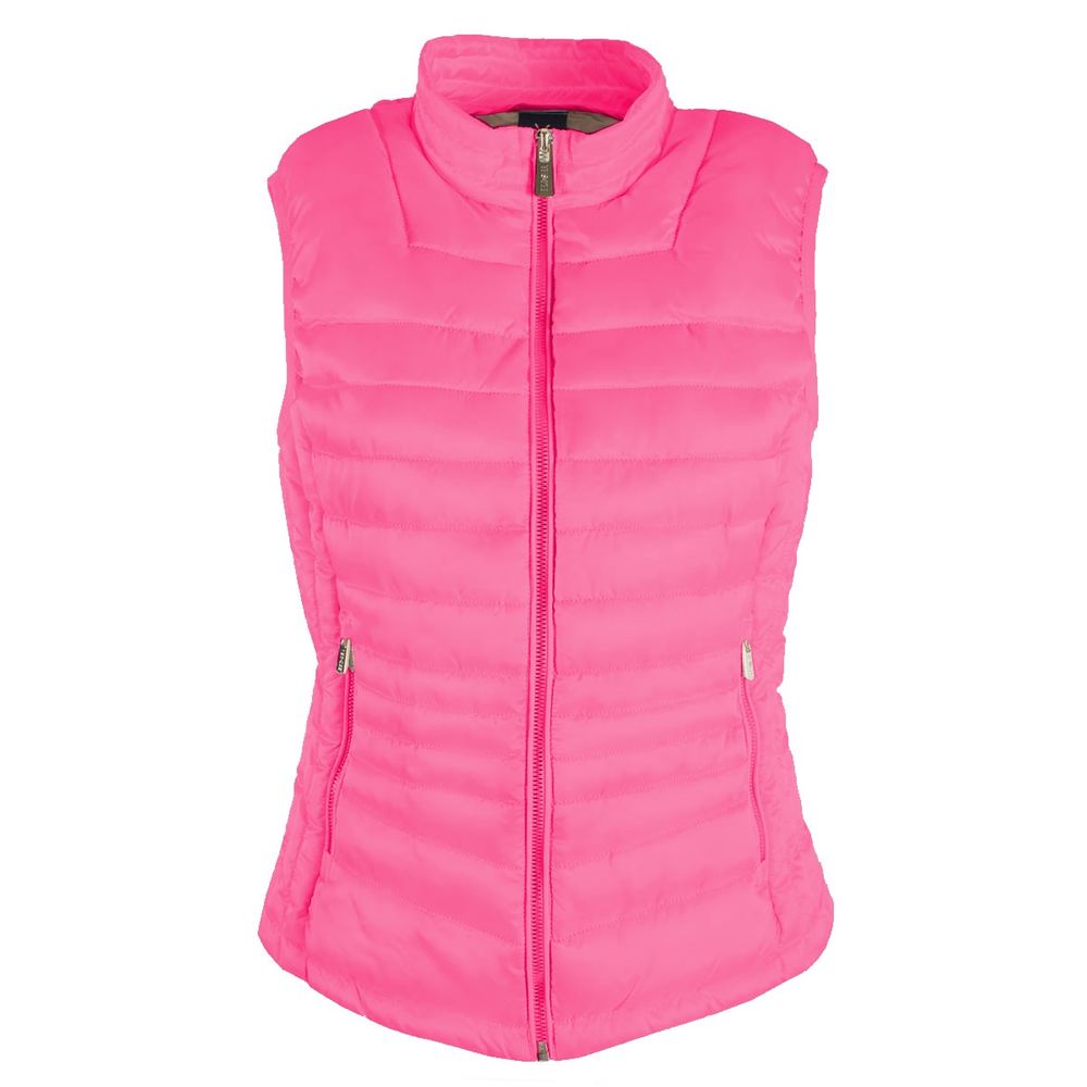 Yes Zee Fuchsia Sleeveless Technical Vest