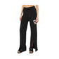 Comme Des Fuckdown Chic Black Cotton Tracksuit Trousers