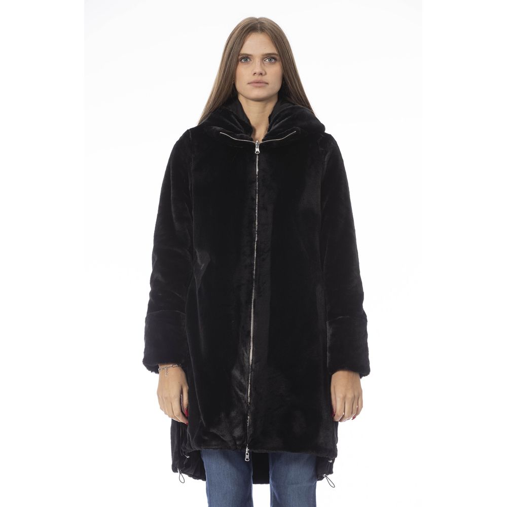 Baldinini Trend "Black Polyester Women Jacket"