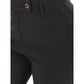 Yes Zee Elegant Black Trousers with Regular Fit