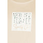 Yes Zee Chic Beige Crew-Neck Cotton Tee