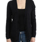 Costume National Elegant Deep V-neck Lightweight Cardigan