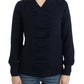 Costume National Elegant V-Neck Lightweight Sweater