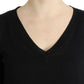 Costume National Elegant V-Neck Lightweight Sweater