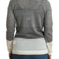 Costume National Chic Gray Lightweight Cardigan