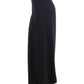 Costume National Elegant Black Maxi Skirt for Evening Elegance