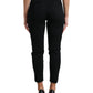 Dolce & Gabbana Chic High Waist Skinny Cropped Pants