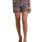 Dolce & Gabbana Vibrant High Waist Floral Shorts