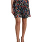 Dolce & Gabbana Chic Floral High Waist Hot Pants Shorts