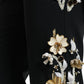 Dolce & Gabbana Elegant High Waist Floral Tapered Pants