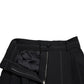 Dolce & Gabbana High Waist Wide Leg Pants with Slit