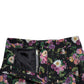 Dolce & Gabbana Floral High Waist Wide Leg Pants