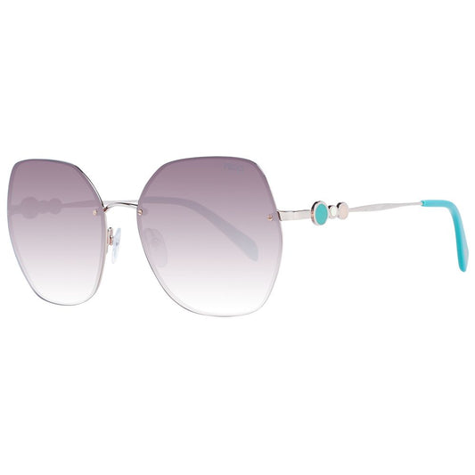 Emilio Pucci Rose Gold Women Sunglasses