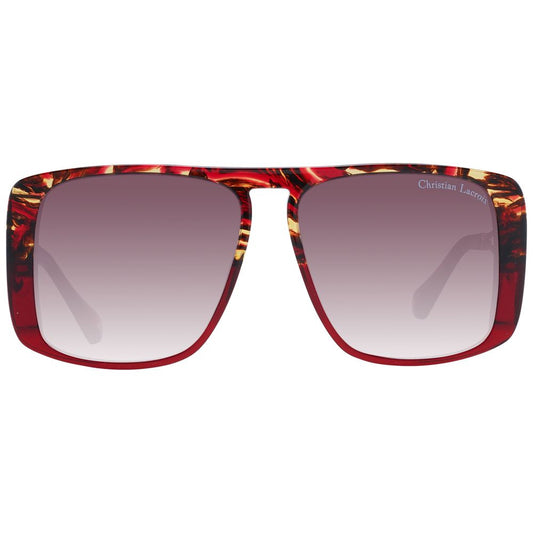 Christian Lacroix Red Women Sunglasses