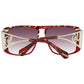 Christian Lacroix Red Women Sunglasses