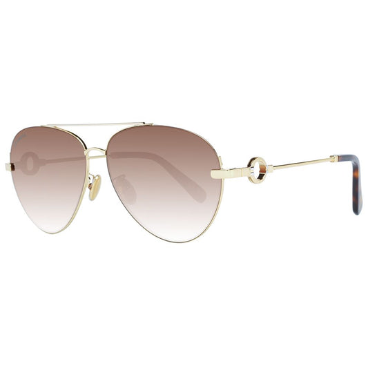 Omega Gold Women Sunglasses