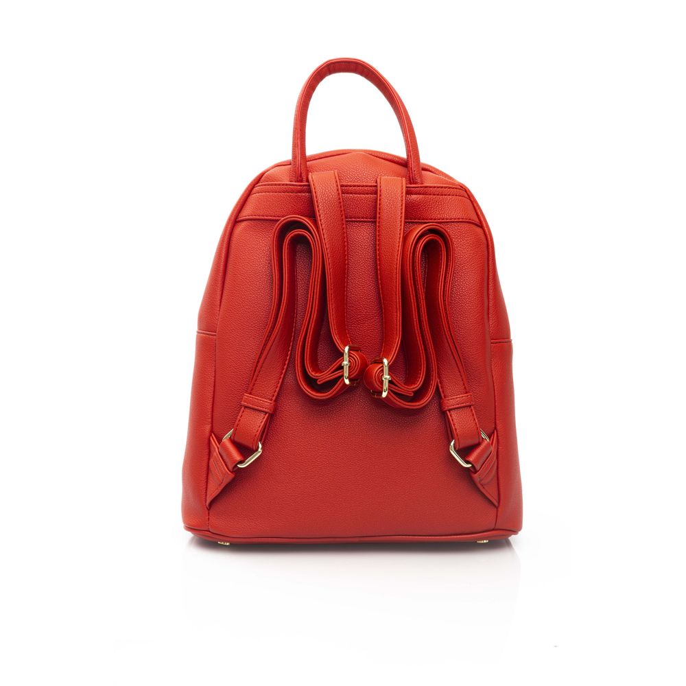 Baldinini Trend Red Polyethylene Women Backpack