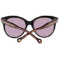 Hally & Son Black Women Sunglasses