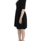 CO|TE Elegant Black Short Sleeve Venus Dress